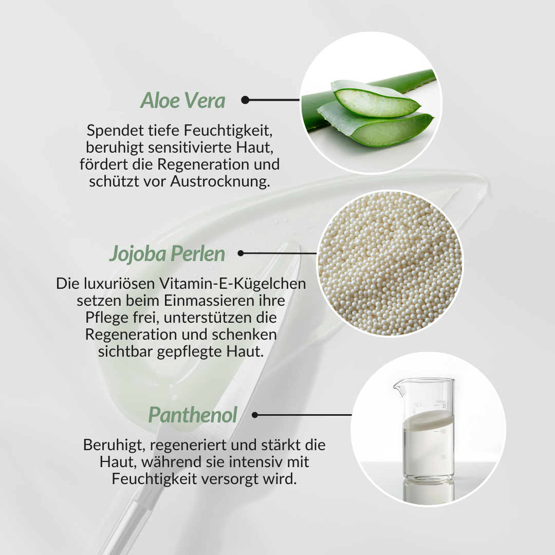 Aloe Vera Gel mit Jojoba Perlen