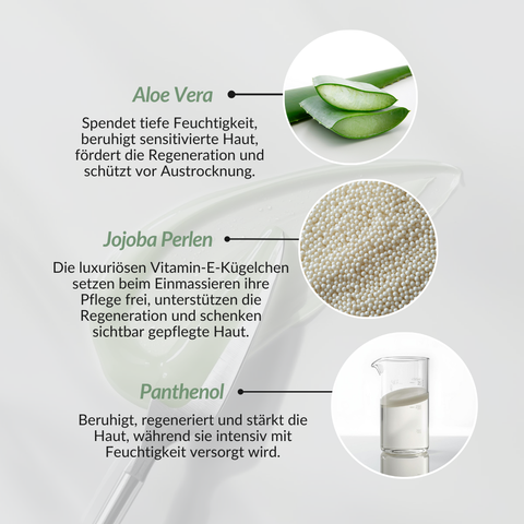 Aloe Vera Gel mit Jojoba Perlen
