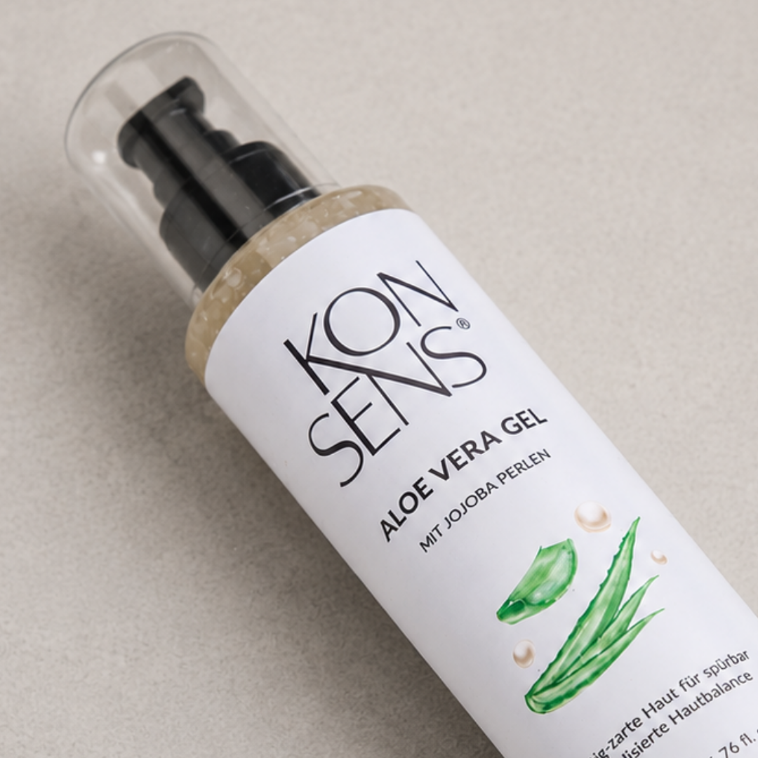 Aloe Vera Gel mit Jojoba Perlen