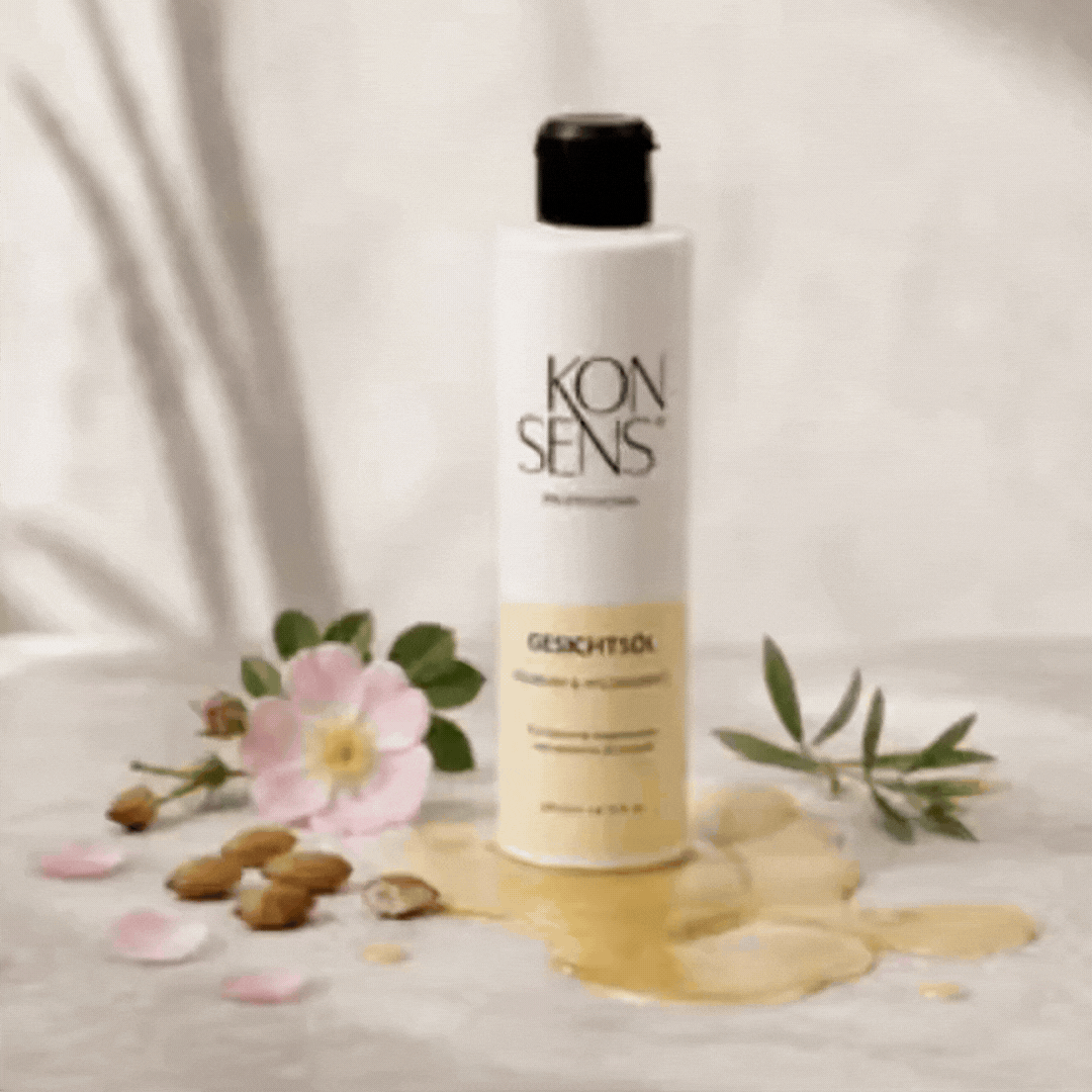 Huile visage premium aux huiles végétales de qualité et squalane