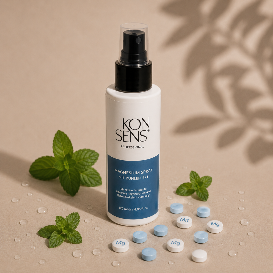Magnesium Spray mit Kühleffekt