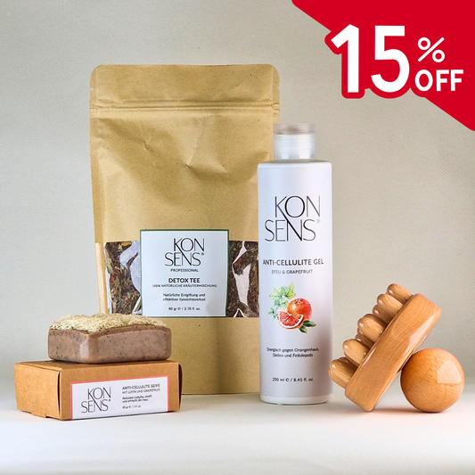 Anti-Cellulite Madero-Set für zu Hause