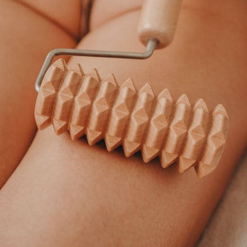 Zahnrad – Holzelement Maderotherapie